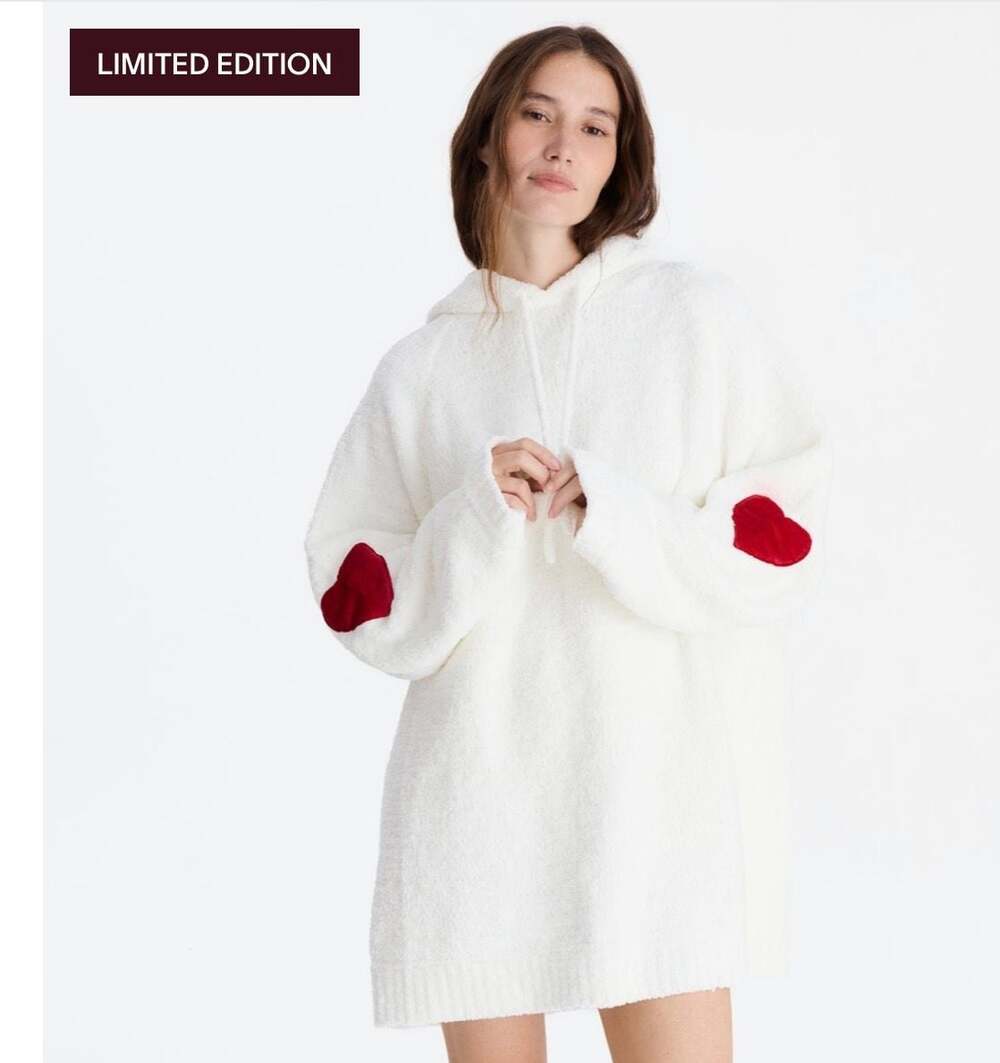 Sunday Citizen Lovely Snug Blanket Hoodie Off White One Size
